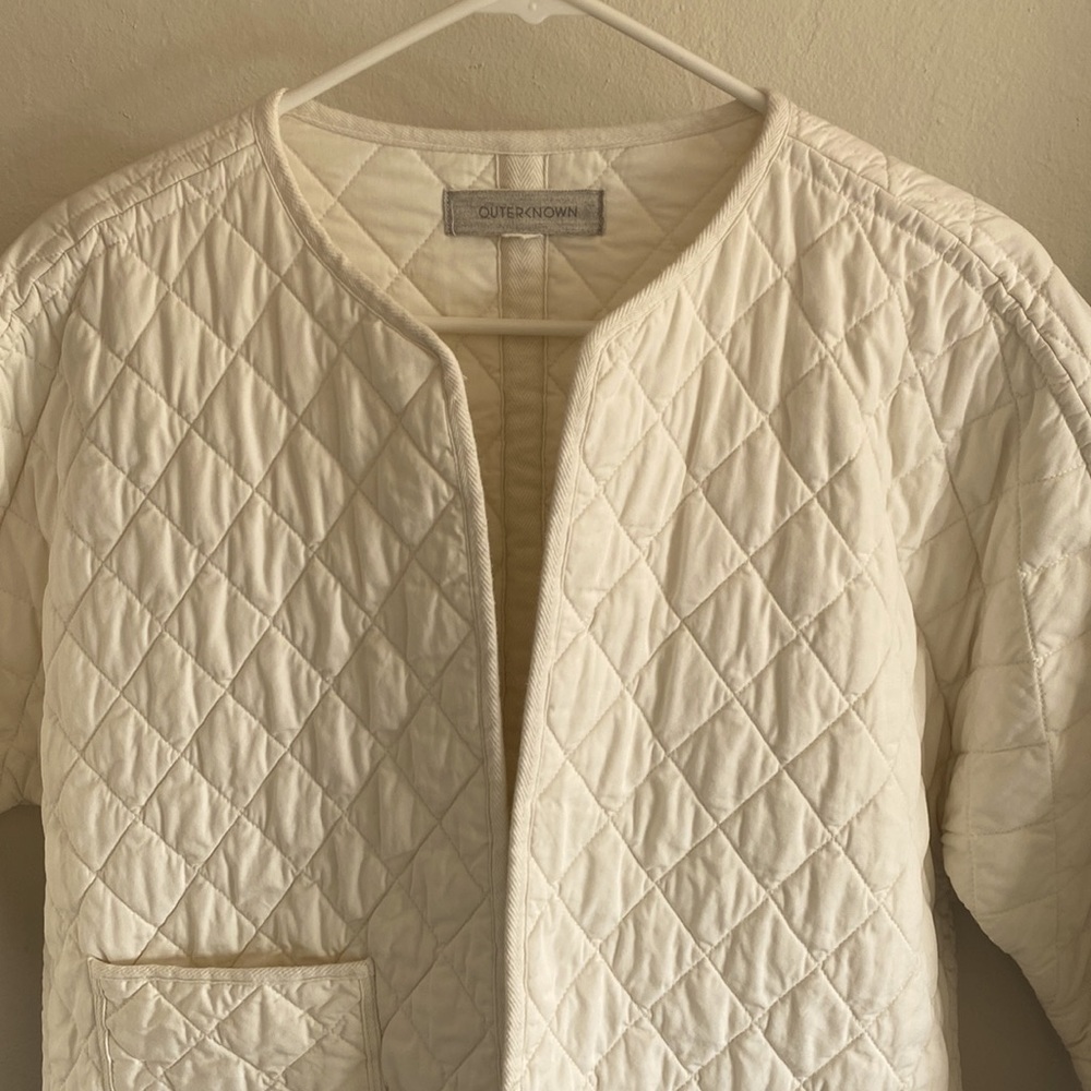 Outerknown Organic cotton quilted jacket